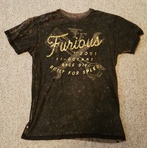 Affliction Fast and the Furious reversible T-shirt